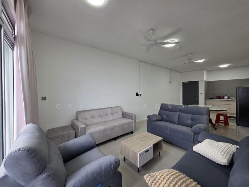 Service Residence for Rent at One 49 Residence - Crystal Kong - Living Room - PropertyGuru.com.my