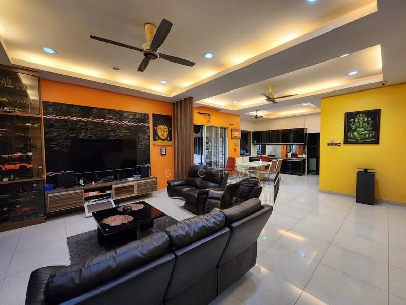 Rumah Berkembar untuk Dijual di Kemuning Utama Palma (Shah Alam) - LS Chu - Living Room - PropertyGuru.com.my