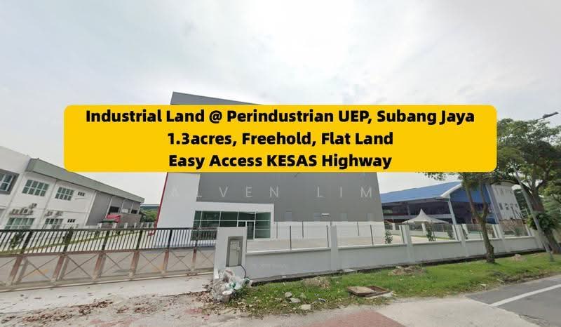 Industrial Land for Sale in Taman Perindustrian Sime Uep (Subang Jaya) - Alven Lim - PropertyGuru.com.my