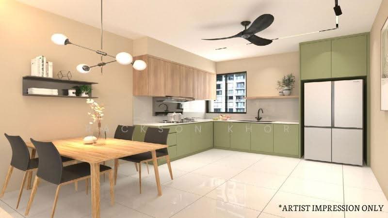 Flat for Sale at THE SKYLINE - Rackson Khor - Kitchen - PropertyGuru.com.my