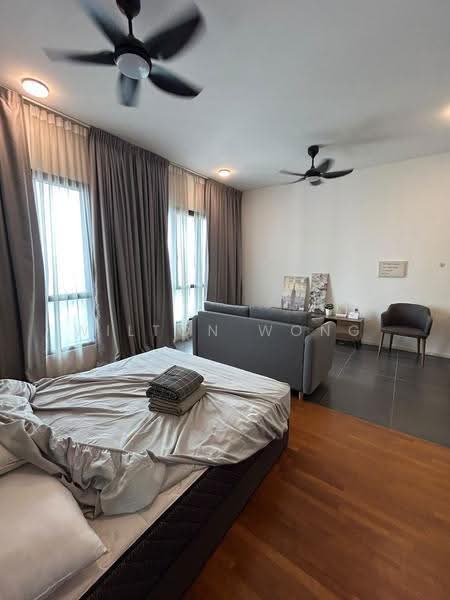 Kediaman Servis untuk Disewa di Ativo Suites @ Damansara Avenue - Wilton Wong - Living Room - PropertyGuru.com.my