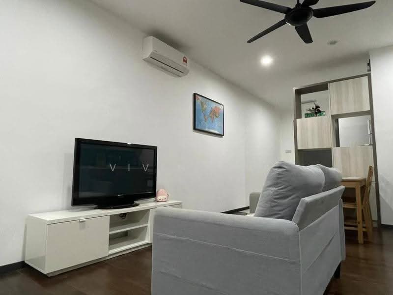 Kondominium untuk Disewa di Queensville - Viven Chia - Living Room - PropertyGuru.com.my