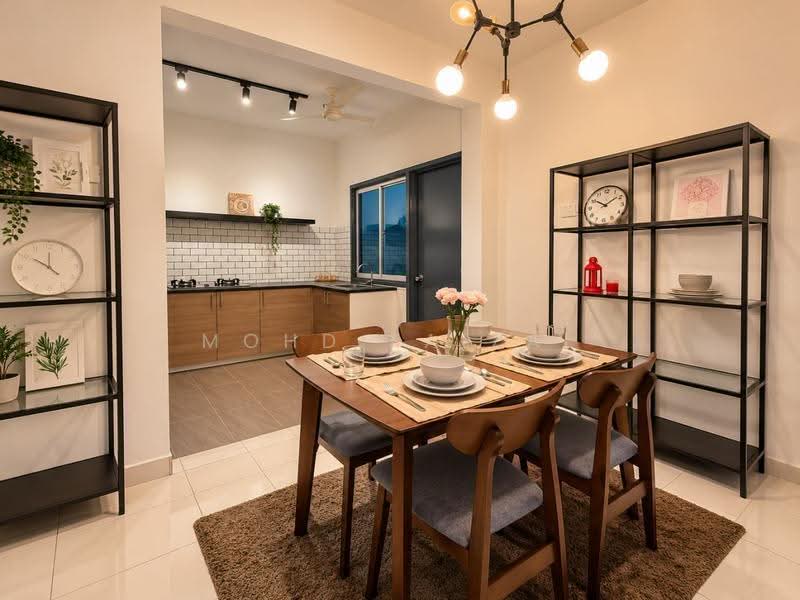 Apartment for Sale at Sri Putra Apartment @ Sungai Buloh - Mohd Faizal - Dining Room - PropertyGuru.com.my