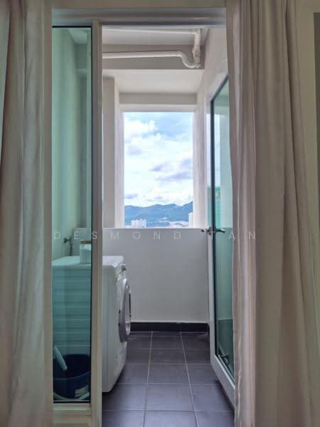 Service Residence for Rent at Straits Garden Suite - Desmond Tan - Balcony - PropertyGuru.com.my