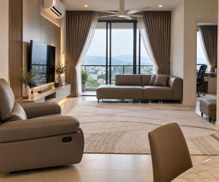 Kondominium untuk Dijual di WANGSA 9 RESIDENCY - Joshua Cheah - Living Room - PropertyGuru.com.my