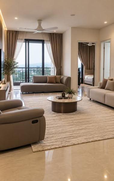 Kondominium untuk Dijual di WANGSA 9 RESIDENCY - Joshua Cheah - Living Room - PropertyGuru.com.my