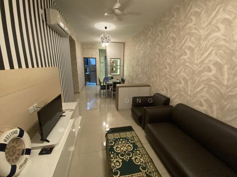 Kediaman Servis untuk Dijual di D'Secret Garden 2 (Pangsapuri Kempas Indah 2) - Kiki Ong - Living Room - PropertyGuru.com.my
