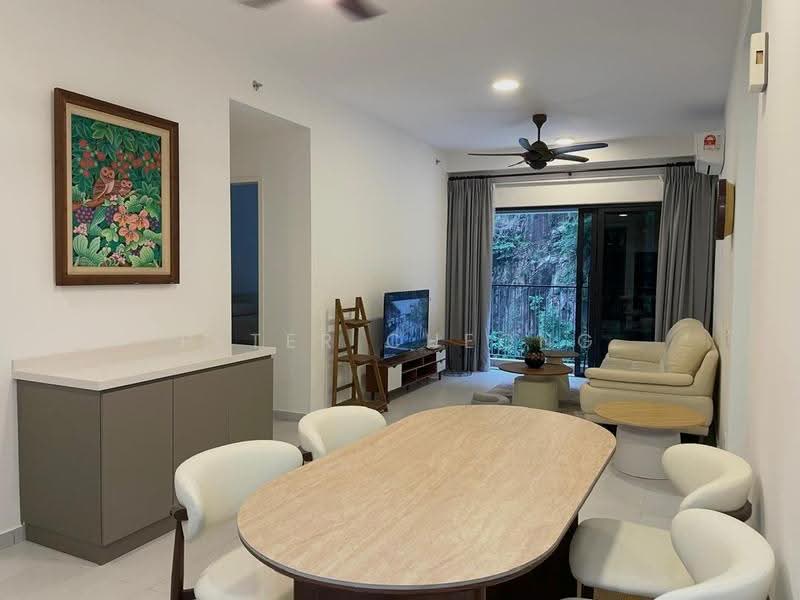 Kondominium untuk Disewa di D'Terra Residences - Peter Cheong - Living Room - PropertyGuru.com.my