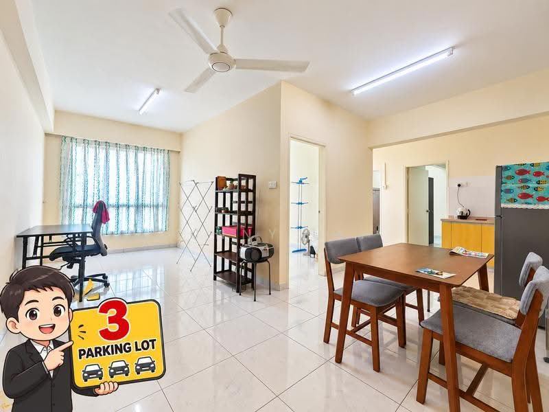 Pangsapuri untuk Dijual di Skyridge Apartment - Sunny Lai - Living Room - PropertyGuru.com.my