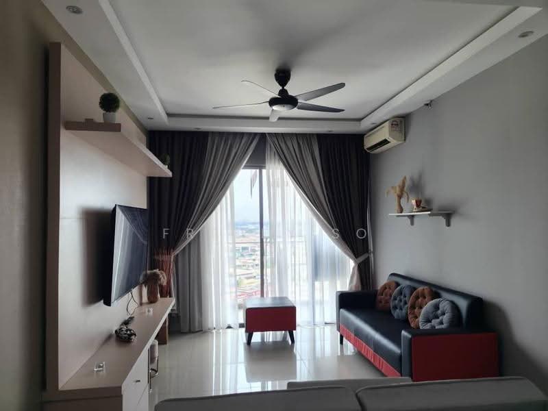 Service Residence for Sale at Univ 360 Place - Freddy So - Living Room - PropertyGuru.com.my
