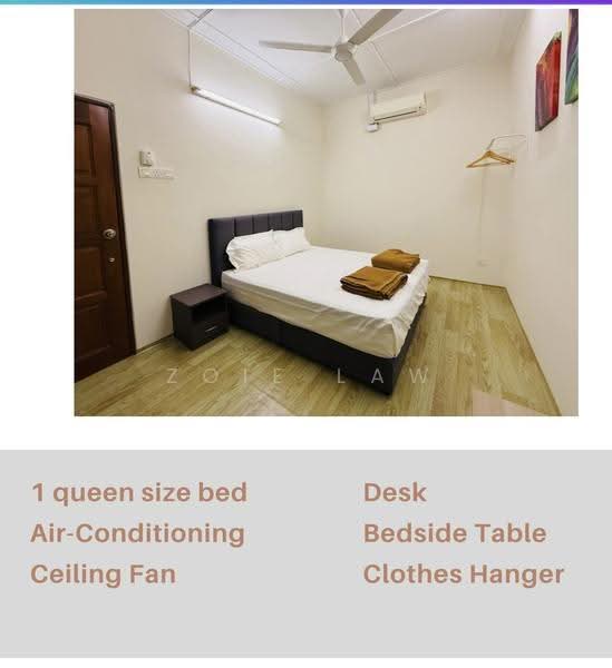 Semi-Detached House for Rent in Taman Melor (Ipoh) - Zoie Law - Bedroom - PropertyGuru.com.my