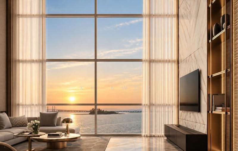 Condominium for Sale at Lightwater Residences - KK Kwok - Living Room - PropertyGuru.com.my
