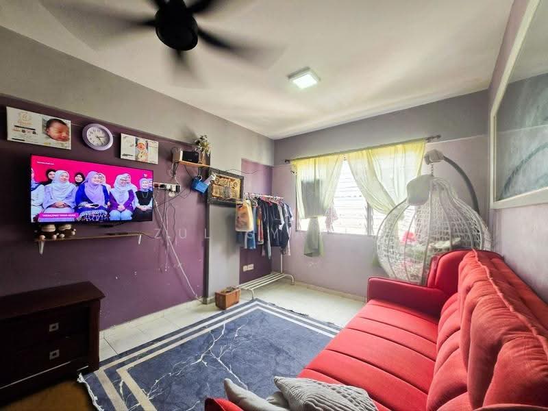 Apartment for Sale at Aman Putra Apartment - Zul Syafiq - Living Room - PropertyGuru.com.my