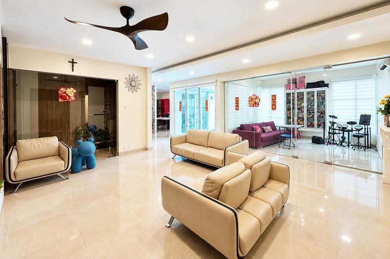 Semi-Detached House for Sale in Damansara Idaman (Ara Damansara) - Vincent Liaw - Living Room - PropertyGuru.com.my