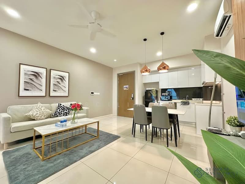 Condominium for Sale at The Elysia Park Residence - Priscilia Yap - Living Room - PropertyGuru.com.my
