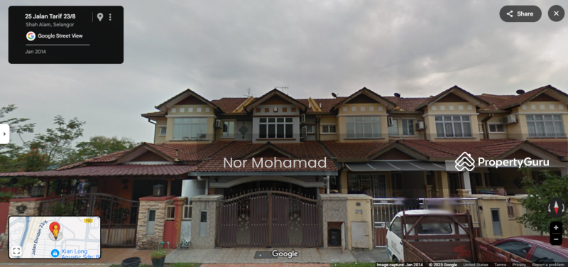 Untuk Dijual - Renovated & Save 150k. No. 8, Jalan Tarif 23/8, Seksyen 23, 40300 Shah Alam