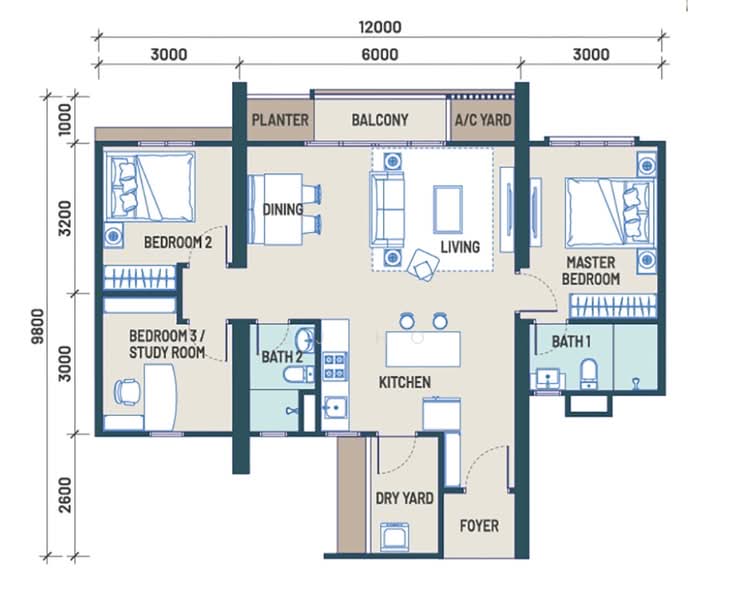 Kondominium untuk Dijual di Maldives Residences - SJ Ho - PropertyGuru.com.my