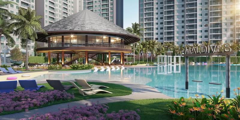 Kondominium untuk Dijual di Maldives Residences - SJ Ho - Maldives Residences - Facilities Podium - PropertyGuru.com.my