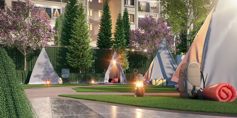 Kondominium untuk Dijual di Maldives Residences - SJ Ho - Maldives Residences - Facilities Podium - PropertyGuru.com.my