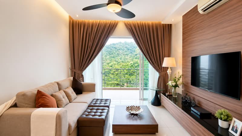 Service Residence for Sale at The Haven - Steven . - Living Room - PropertyGuru.com.my