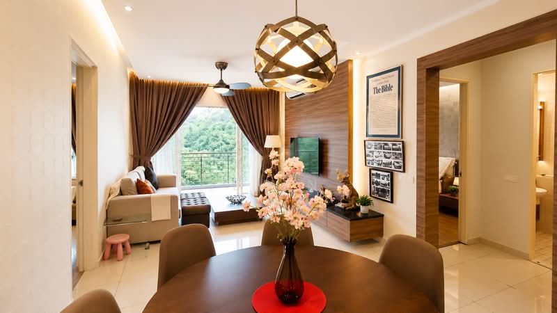 Service Residence for Sale at The Haven - Steven . - Living Room - PropertyGuru.com.my