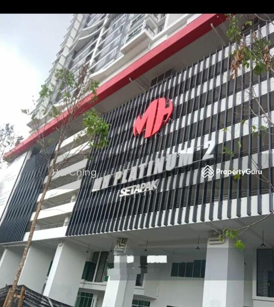 For Rent - Ground Floor Shop Face Main Road MH Platinum Condo Setapak Wangsa Maju