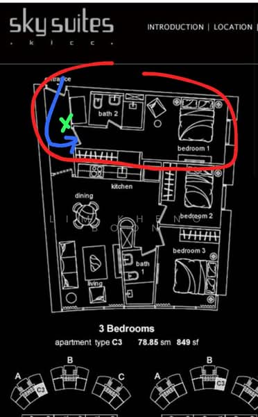 Pangsapuri untuk Disewa di Sky Suites @ KLCC - LIM KHENG BOON - PropertyGuru.com.my