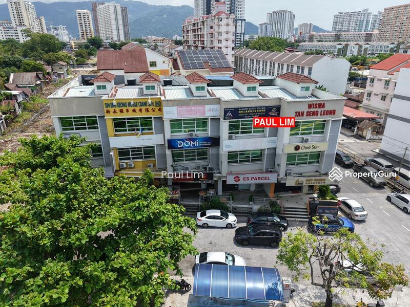 For Sale - SHOP LOT SALE 3 STOREY AT JALAN JELUTONG MAIN ROAD SELL WITH TENANCY WORTH BUY