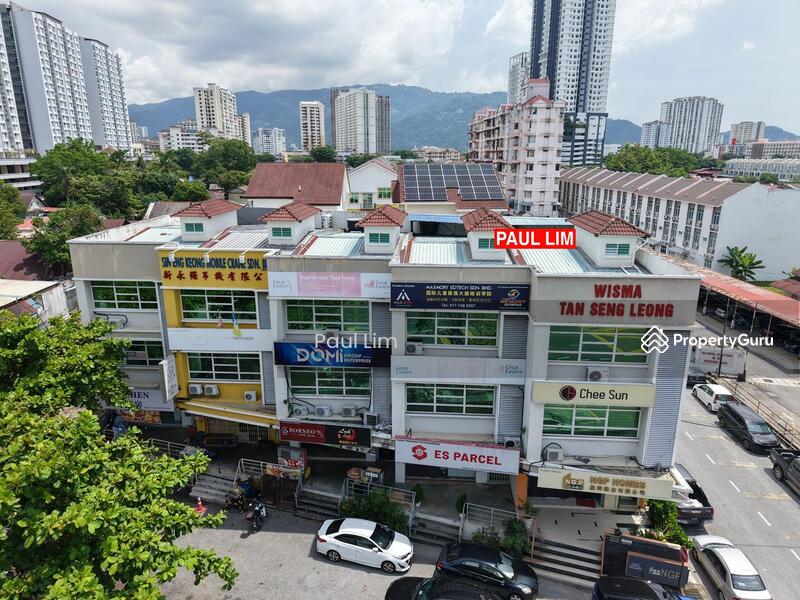 For Sale - SHOP LOT SALE 3 STOREY AT JALAN JELUTONG MAIN ROAD SELL WITH TENANCY WORTH BUY