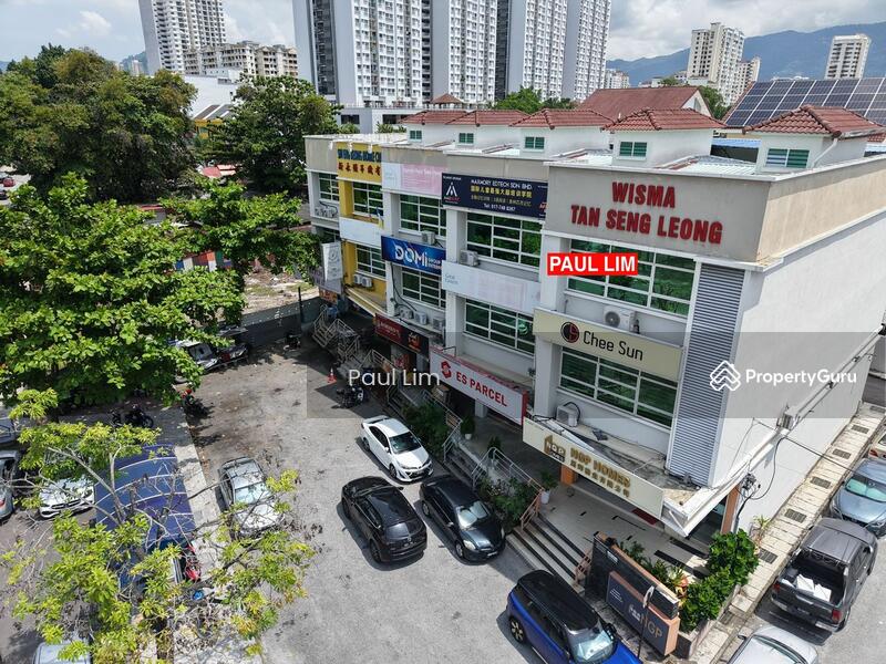 For Sale - SHOP LOT SALE 3 STOREY AT JALAN JELUTONG MAIN ROAD SELL WITH TENANCY WORTH BUY
