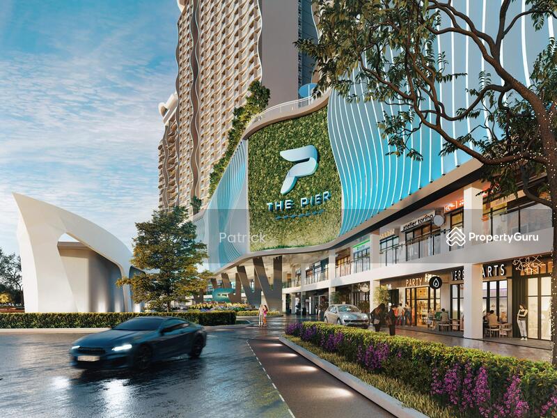 For Sale - 2 sty Commercial New Shop【Seaview】The Penang World City 2700sf