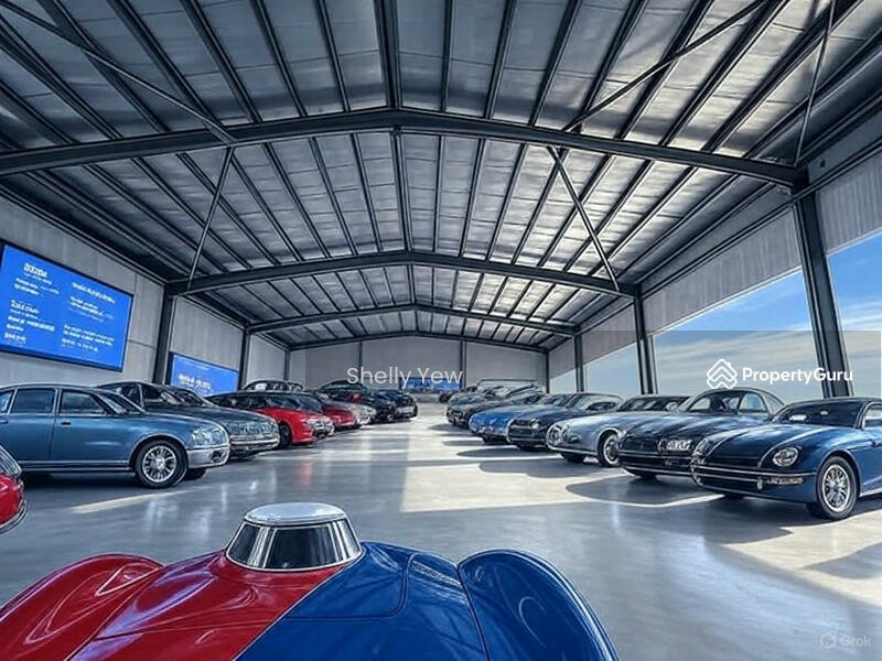 For Rent - BRAND NEW Facing Main Road 45K sf 1 acre converted Industrial Commercial Detached Warehouse