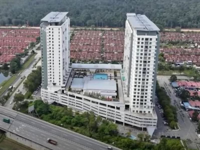 Servis Apartment untuk Dijual di Bsp Skypark - Leia Lian - Exterior - PropertyGuru.com.my