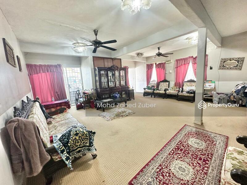 Untuk Dijual - End Lot Double Storey Au 2 Taman Seri Keramat