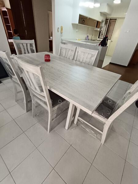 dining table and ktichen 