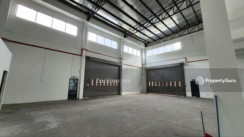 For Rent - 1.5 Sty Semi D Factory Corner Unit Taman Perindustrian Air Hitam Klang