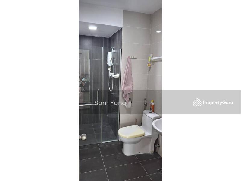 Toilet with heater and free new toilet bowl cover.