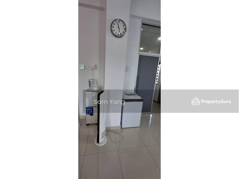 Free fridge, stand fan & water dispenser.