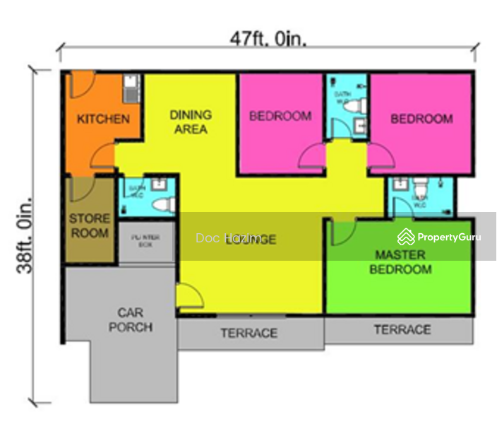 Untuk Dijual - Rantau Petronas Semi-D staff house near Mesra Mall, Petronas Office, Golf Course, Clubhouse, School