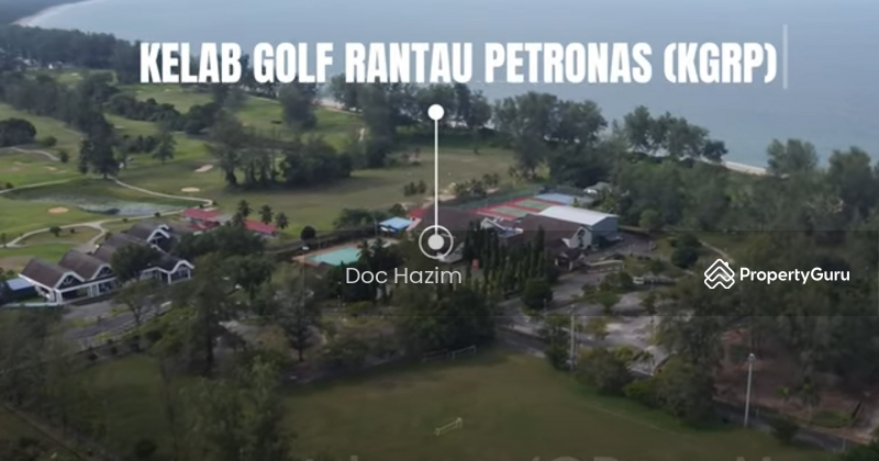 Untuk Dijual - Rantau Petronas Semi-D staff house near Mesra Mall, Petronas Office, Golf Course, Clubhouse, School