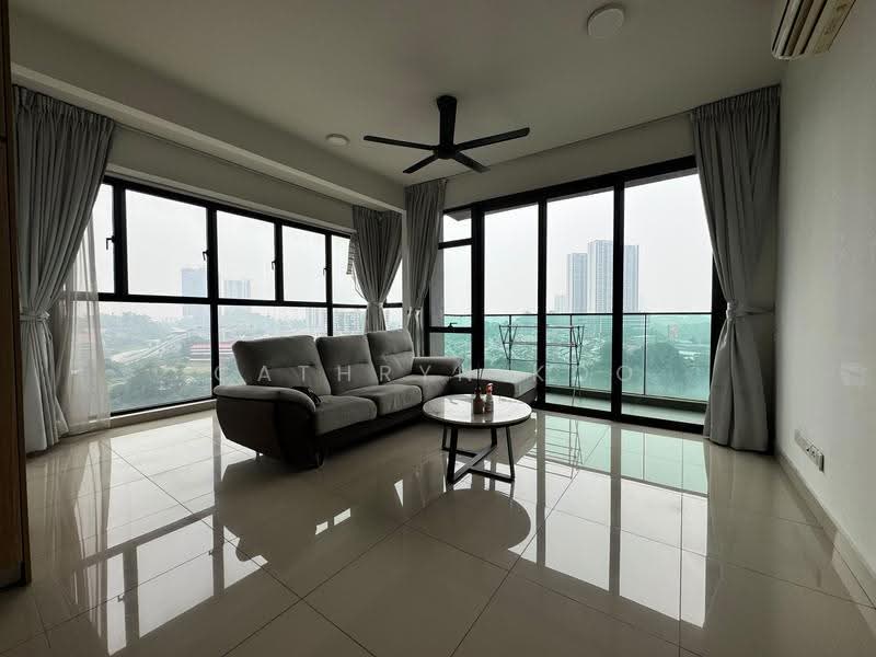 Service Residence for Rent at The Leafz @ Dedaun - Cathryn Koo - Living Room - PropertyGuru.com.my