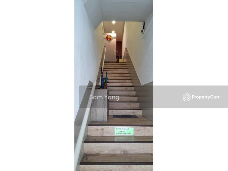 Modern renovated entrance with CCTV