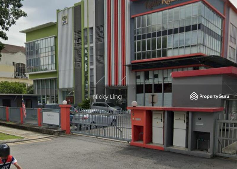 For Rent - 3.5 storey semi d factory at kawasan perindustrian setapak for rent