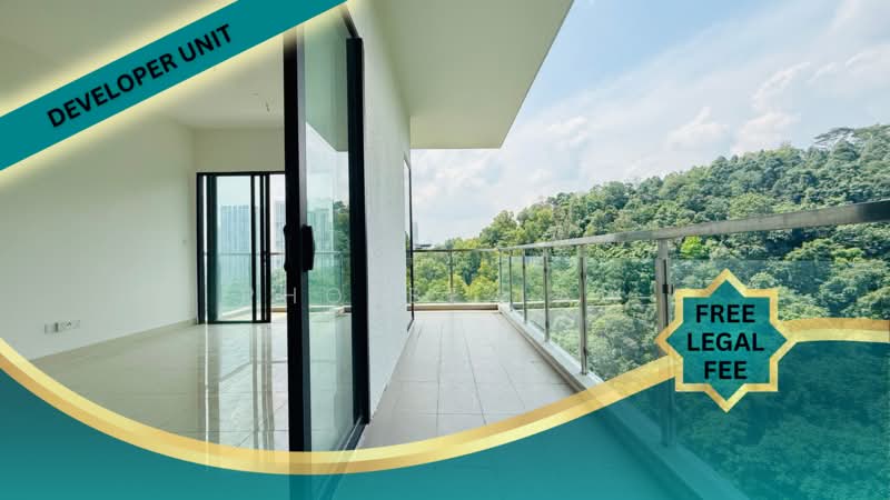 Service Residence for Sale at Hampton Height Damansara - Phoebe Law - Balcony - PropertyGuru.com.my