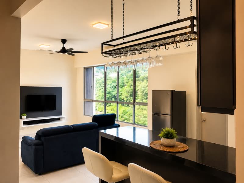 Kondominium untuk Dijual di Meru Heights Residences @ Scientex Meru - Steven . - Living Room - PropertyGuru.com.my
