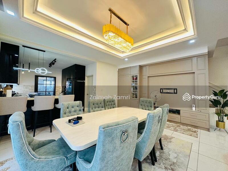 For Sale - End Lot Fully Reno Furnish 2 Storey Superlink Seksyen U12 Shah Alam