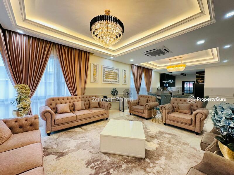 For Sale - End Lot Fully Reno Furnish 2 Storey Superlink Seksyen U12 Shah Alam