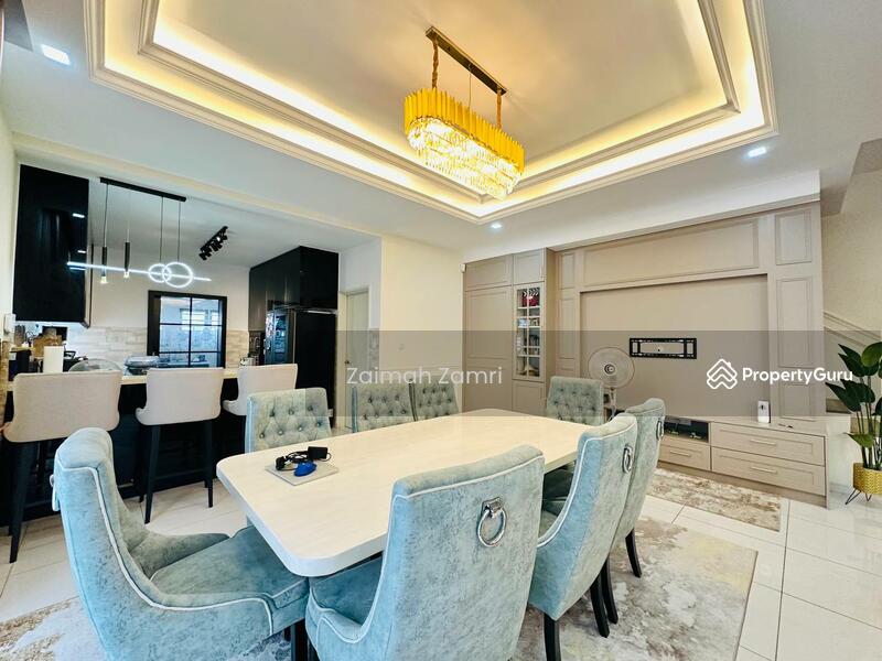 For Sale - End Lot Fully Reno Furnish 2 Storey Superlink Seksyen U12 Shah Alam