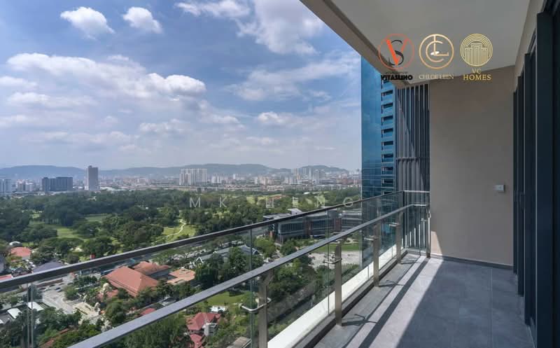 Servis Apartment untuk Disewa di The Manor - MK Heng - Balcony - PropertyGuru.com.my