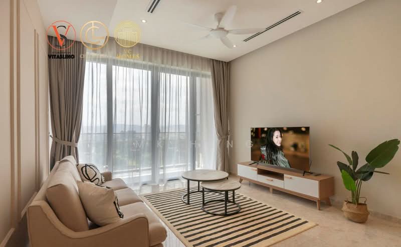 Servis Apartment untuk Disewa di The Manor - MK Heng - Living Room - PropertyGuru.com.my